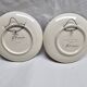 Set of 2 Giraud plates in Vallauris, diameter 16 cm