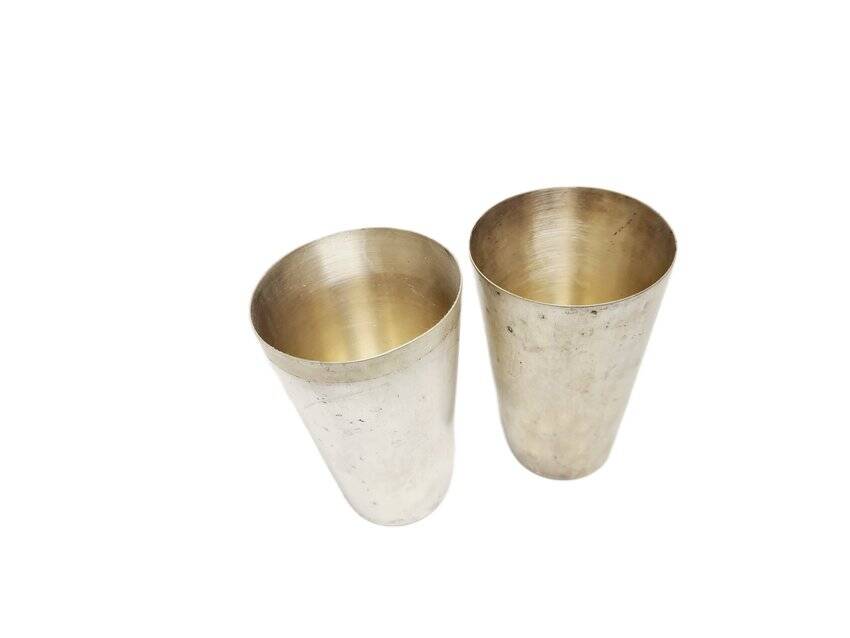 Art Deco cups from WMF, Germany, 1930s, set of 2