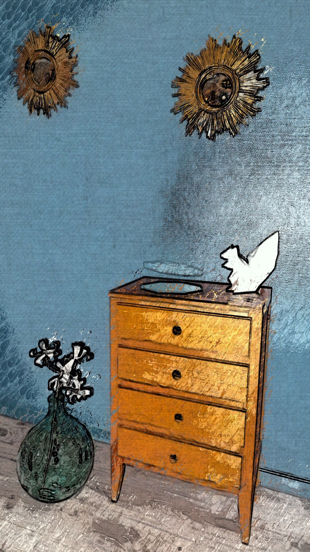 Vintage dresser 1950