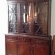 Vaisselier vitrine anglaise