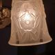 Art deco suspension molded glass