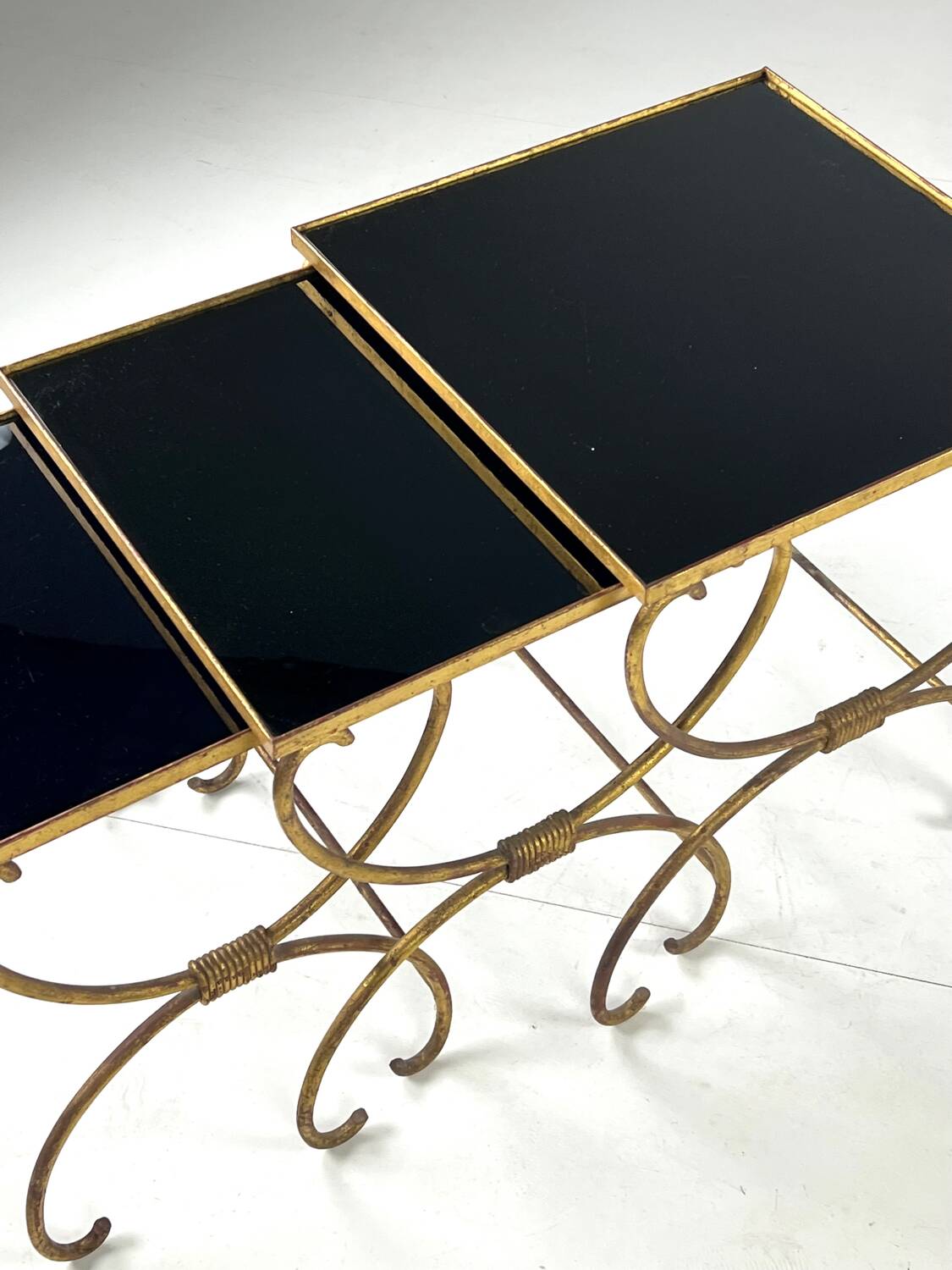 Vintage nesting tables