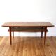 Vintage Scandinavian teak coffee table Swiss Teak 1960
