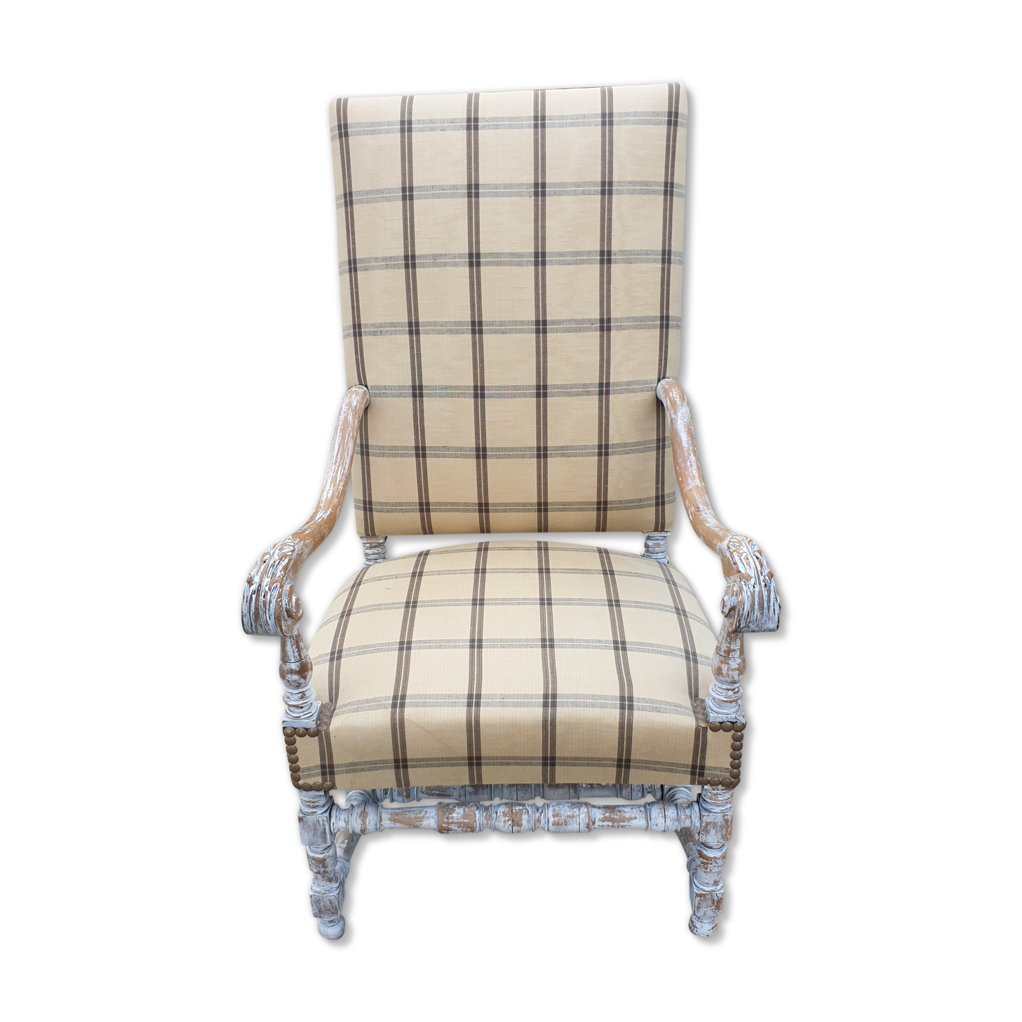 Armchair throne louis xvi