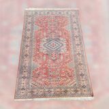 Handmade oriental wool rug. 1950