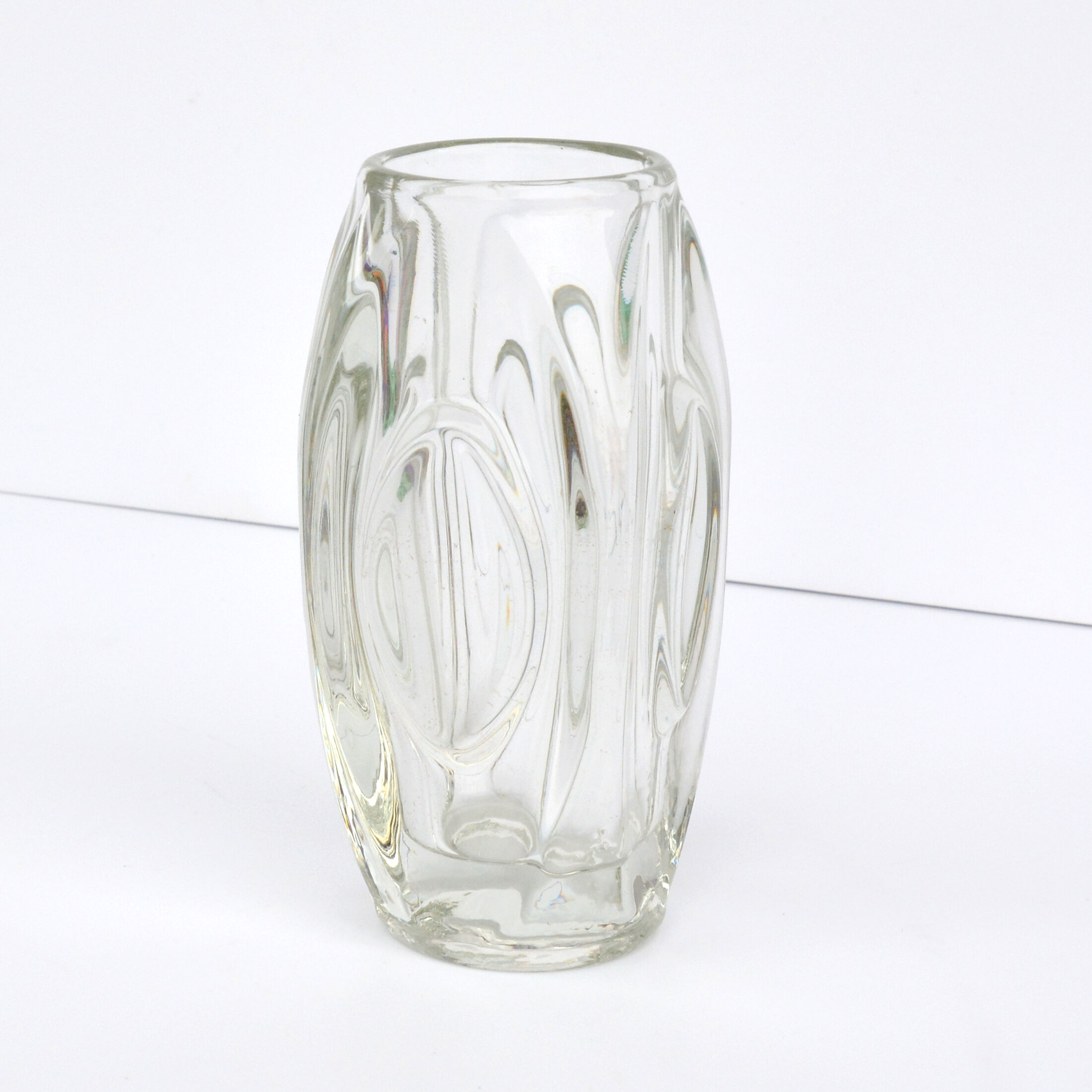 Vase, designed by R. Schrötter, Sklo Union Rosice, Czechoslovakia, 1950s