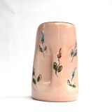Ceramic flower candle holder