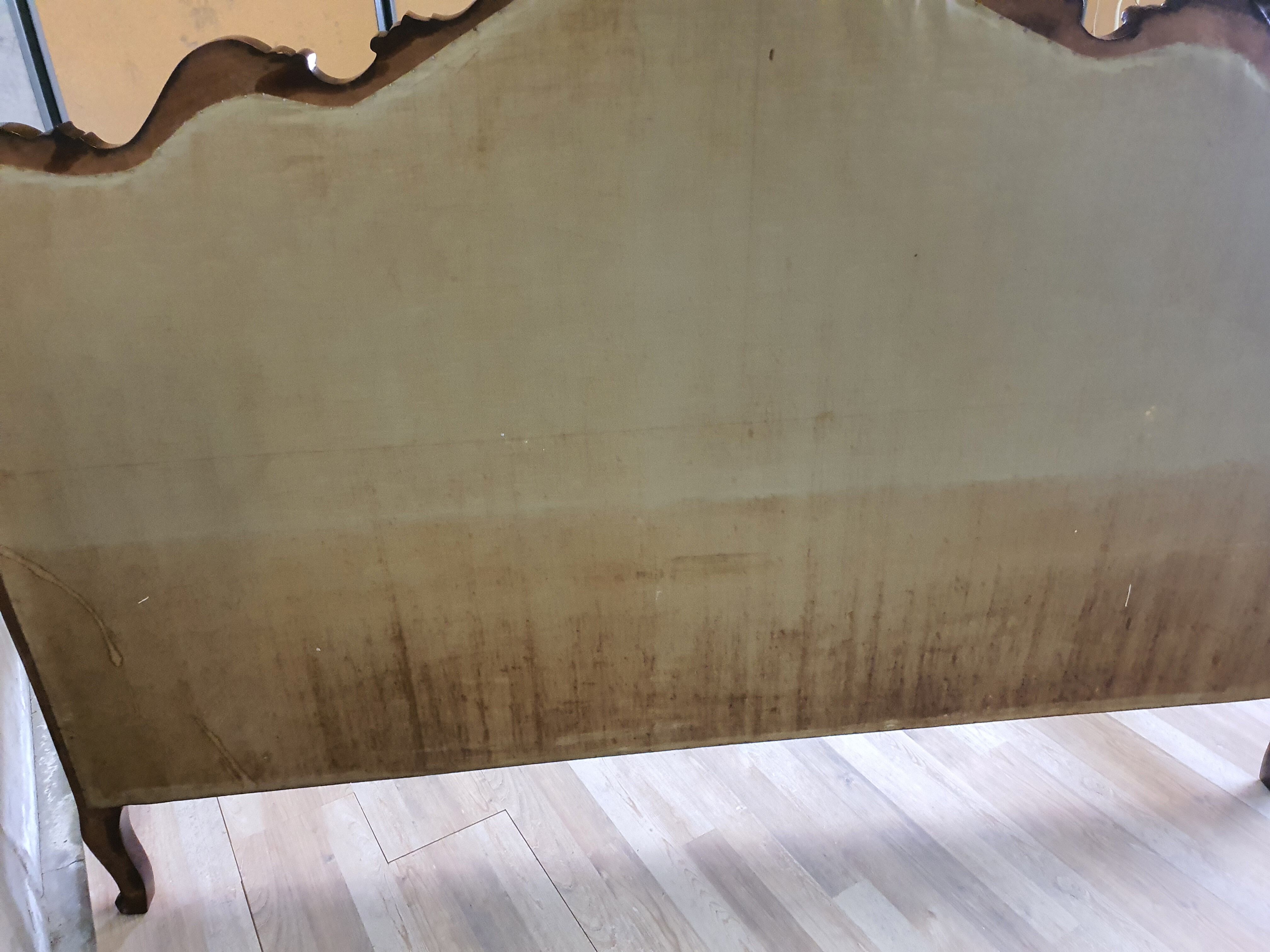 Baroque double bed - 20th century