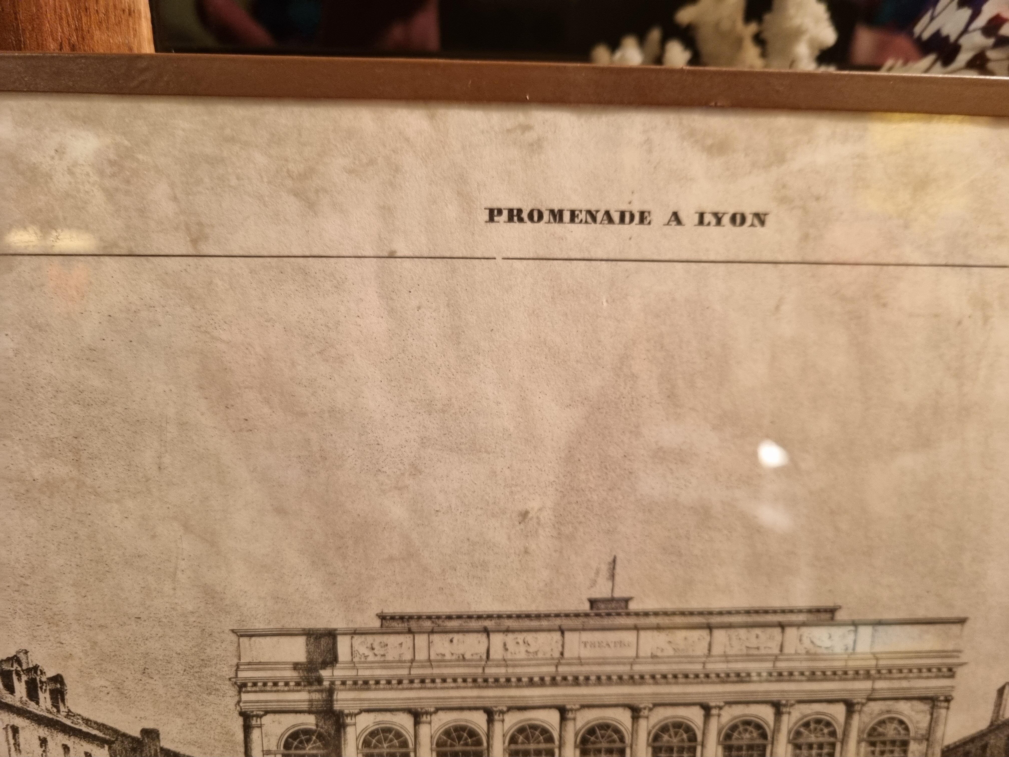 Tableau gravure lyon