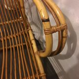 Rattan rocking chair