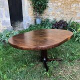 Baumann round extendable table
