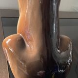 Glazed ceramic cat from the 70s