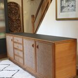 Bamboo and canning sideboard
