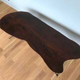 Table basse en bois 1950