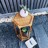 Wicker and vintage bamboo harness