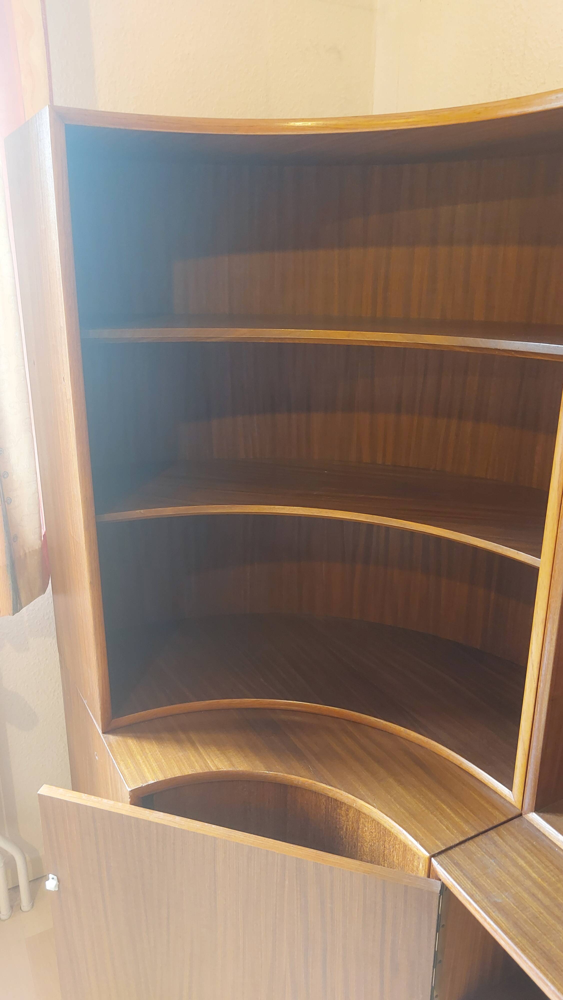 ensemble bibliothèque / rangement vintage modulable