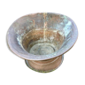 Old copper fountain basin