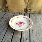 Digoin Sarreguemines plate