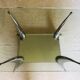 Vintage coffee table "shark fins"
