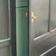 Renovated black Art Deco Parisian wardrobe