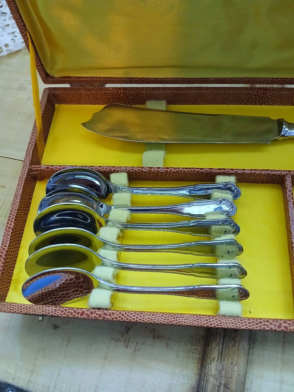 Coffret 12 cuillères à sorbet/ glace