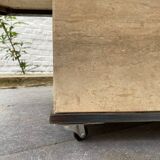 Fedam travertine coffee table