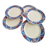 Sarreguemines Robinson dinner plates