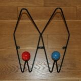 Patère roger feraud 2 boules 1950