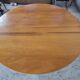 Table à manger en orme de Luigi Gorgoni années 80
