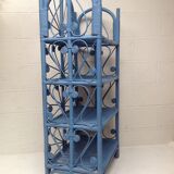 Peacock Rattan Shelf Bookcase
