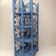 Peacock Rattan Shelf Bookcase