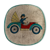 Pristine Vintage Hugo Kohler (Biel, Hanging Plate - Rare 50's Oldtimer car