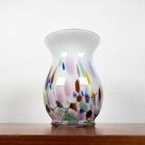 Postmodern glass vase by Hans Jürgen Richartz for the Richartz art collection, 1980s.