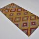 Tapis vintage géométrique Oushak petit SKU 3850