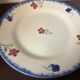 Mary lou plate decorated with small flowers in digoin earthenware