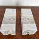 Pair of midcentury design plastic wall lamps, 1970s