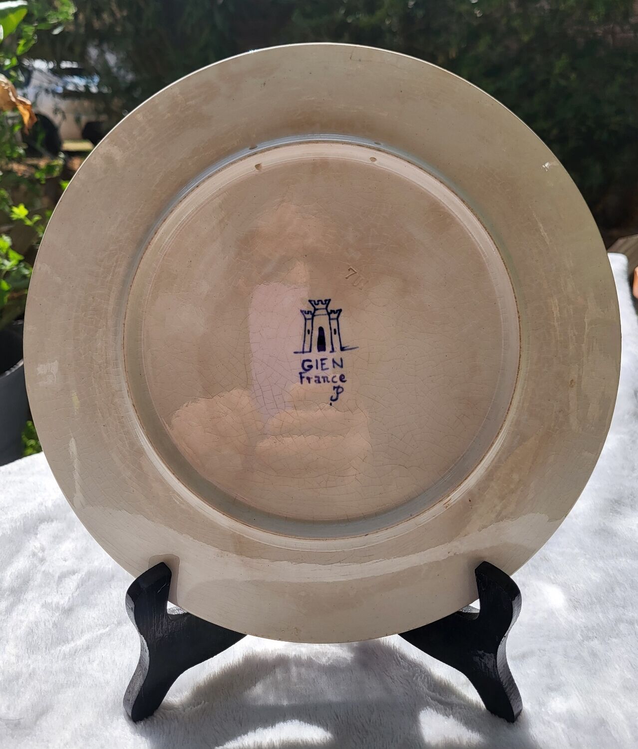 Gien earthenware dish