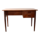 Small vintage 1960s Scandinavian teak desk