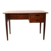 Small vintage 1960s Scandinavian teak desk