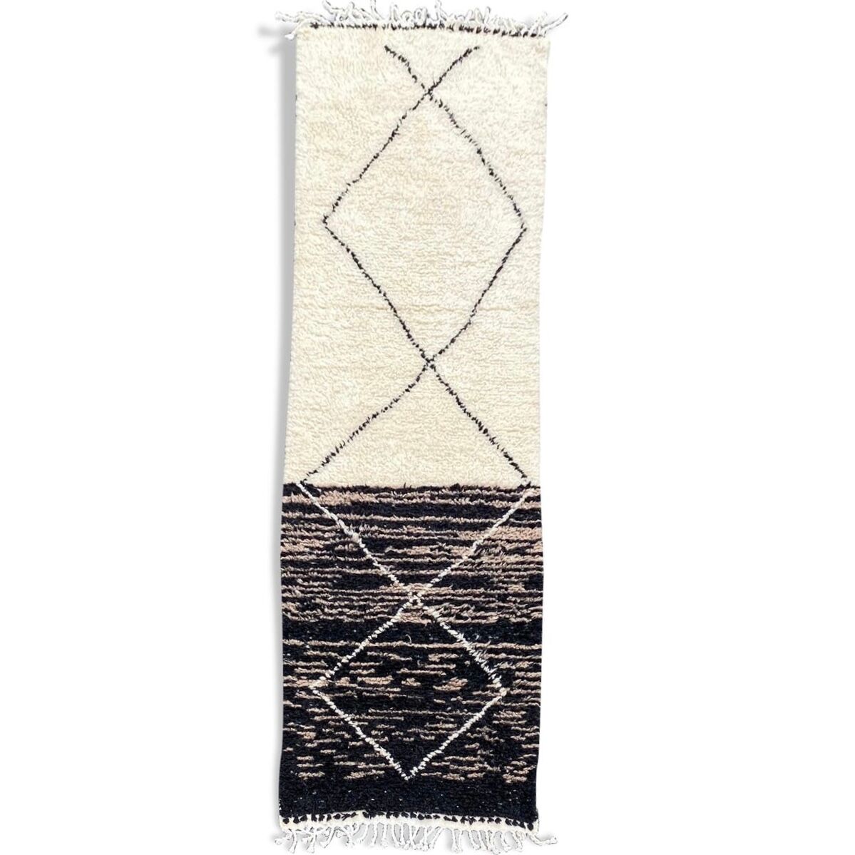 Carpet berbere corridor beni ouarain 90×350 cm
