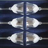 Crystal wine glasses in their boxes - JG Durand, collection florence « satine » 18 cl