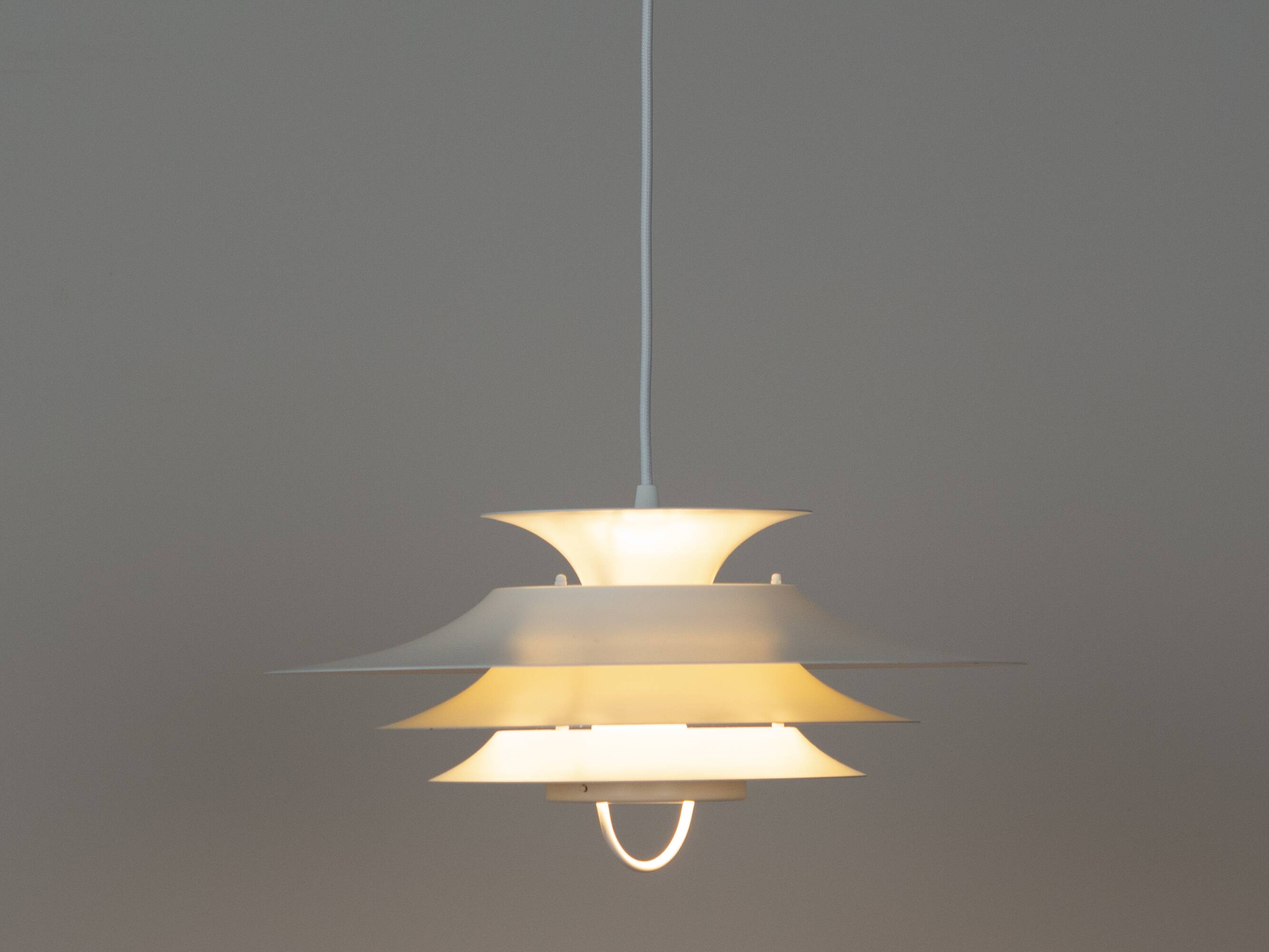 Danish vintage pendant lamp Vitrika from 1980s