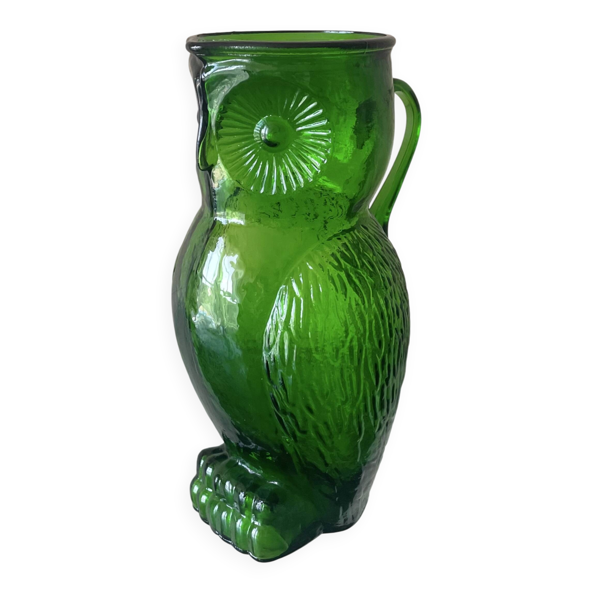 Vintage owl pitcher