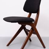 Dutch Scissors Dining Chairs Louis by Van Teeffelen for Wébé, 1959, Set of 8