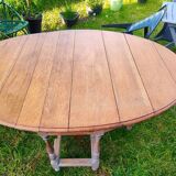 Solid oak table