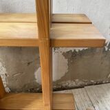 4 solid elm shelves Maison Regain