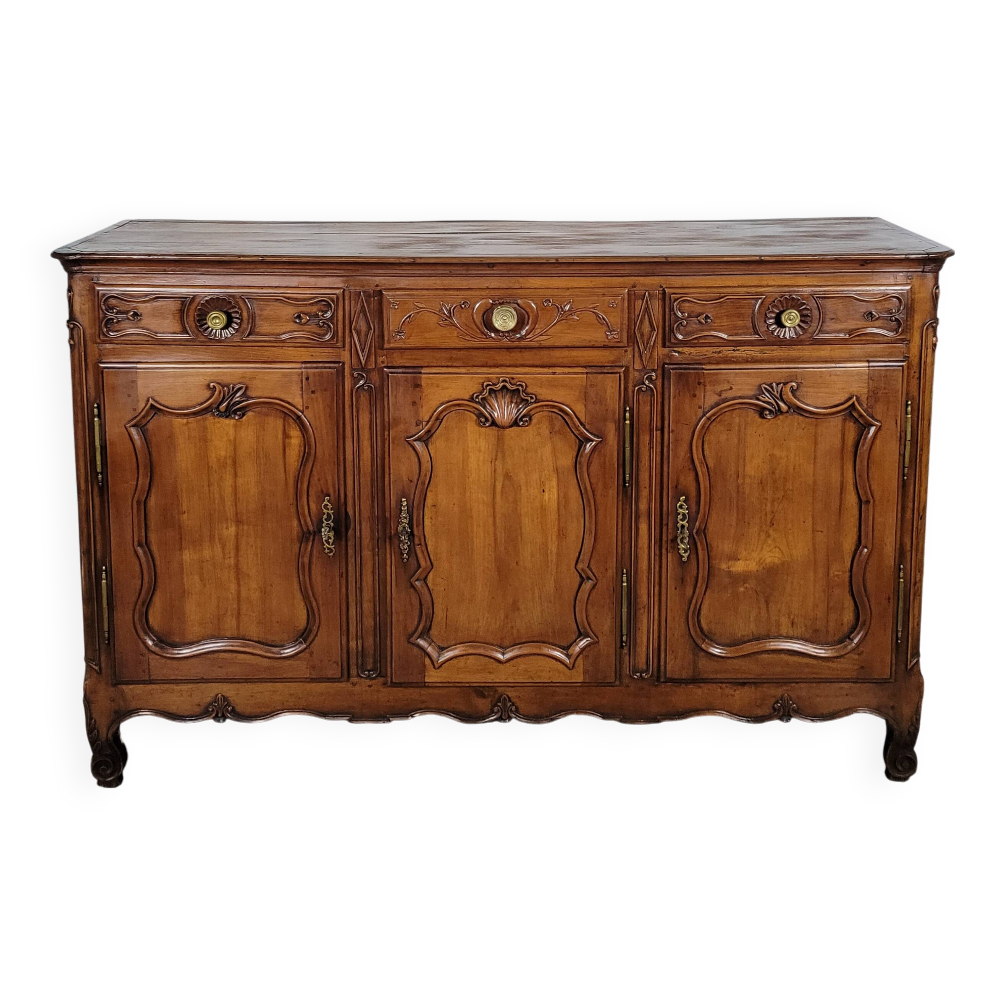 Louis XV sideboard in cherry wood, 18th century
