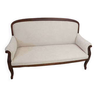 Banquette ancienne Louis Philippe