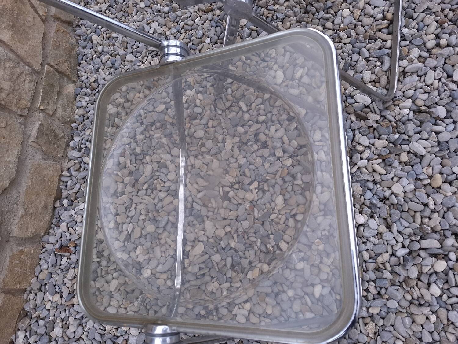 5 vintage 70'S chairs + Giancarlo Piretti Castelli support