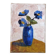 Acrylic on canvas small still life painting bohemian countryside decoration